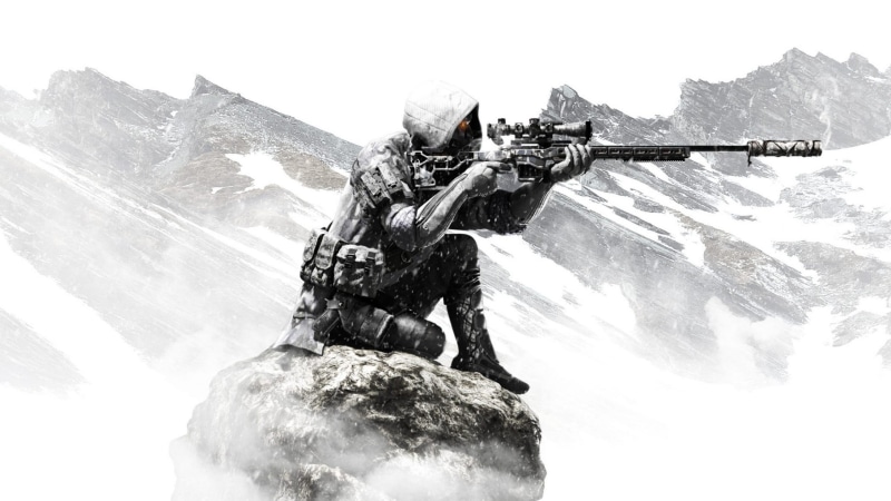 the game, pose, shooter, Sniper: Ghost Warrior Contracts, sniper, rifle, art, Sniper Ghost Warrior 4, mountains, 2K, landscape