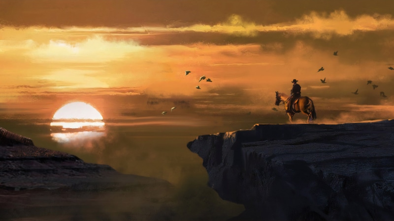 Red Dead Redemption 2, Cowboy, 4K, Red Dead