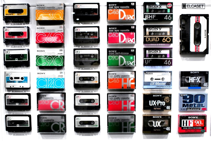 2K, music, vintage, audio cassete