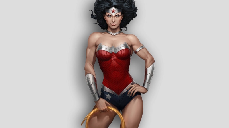 wonder, hd, 1080P, dc, woman, cartoon/comic