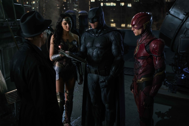 Ben Affleck, wonder woman, gotham city, justice League, flash, dc comics, Gotham, Ezra Miller, Gal gadot, Jim Gordon, 2K, Batman, Bruce Wayne, Diana Prince