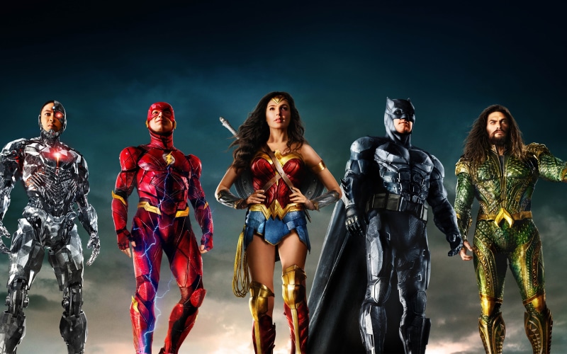 three quarter length, clothing, Aquaman, front view, DC Comics, Batman, Gal Gadot, group of people, comic, background, glamour, fiction, Wonder Woman, costume