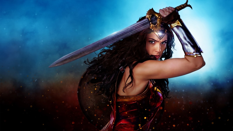 2017 Movies, Wonder Woman, Gal Gadot, 8K