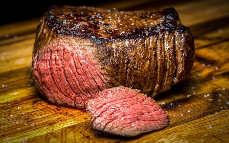 beef, focus on foreground, preparation, still life, red meat, unhealthy eating, meat, temptation, no people, untitled, wood - material, dinner, death, wooden surface