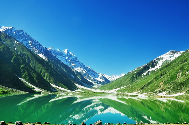 the sky, 1080P, mountains, Pakistan, lake saif ul malook, lake