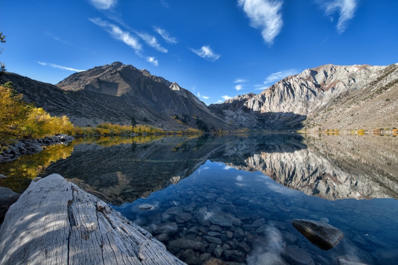convict, gray, California, mountains, 1080P, reflection, mountain, Lake, Convict Lake