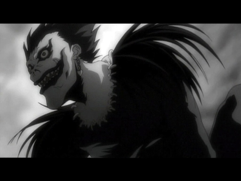 Ryuk, shinigami, hd, anime, 480P, death note, art, x, note, death