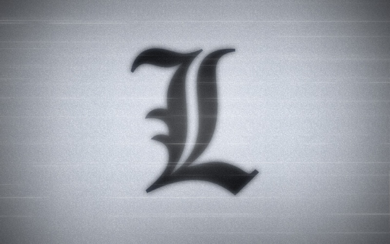 x, note, death, L., 720P, death note, l, art, anime, hd