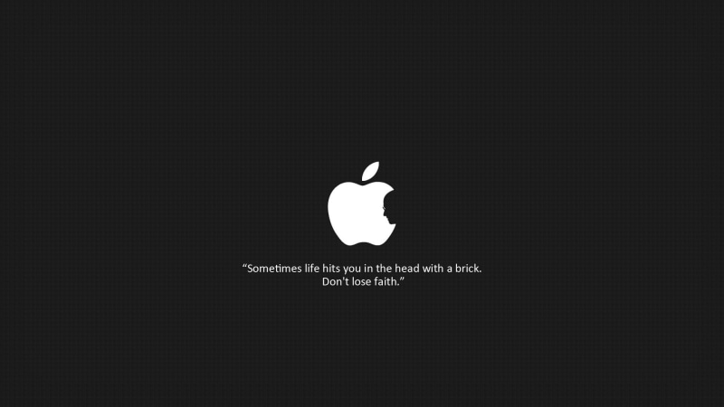 studio shot, computer icon, quote, text, minimalism, apple, communication, black background, nature, no people, copy space, indoors, human representation