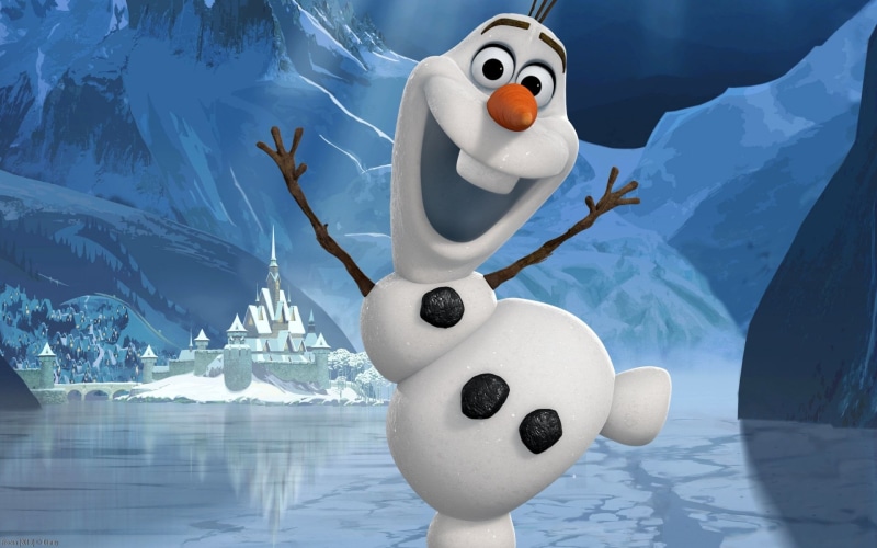 cute, characters, stuffed toy, art and craft, illustration, Movie, representation, fun, blue, disney, Frozen (Movie), nature, frost, 1080P, olaf, no people