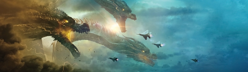 King Ghidorah, 8K, Godzilla: King of the Monsters, Movie