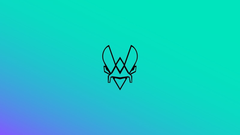 cyan, blue, gradient, LEC, 1080P, logo, minimalism