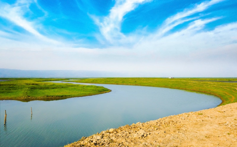 mountain, tranquility, blue, cloud, Bangladesh, Field, lagoon, Landscape, nature, sky, environment, outdoors, beauty in nature, horizon, meandering, land