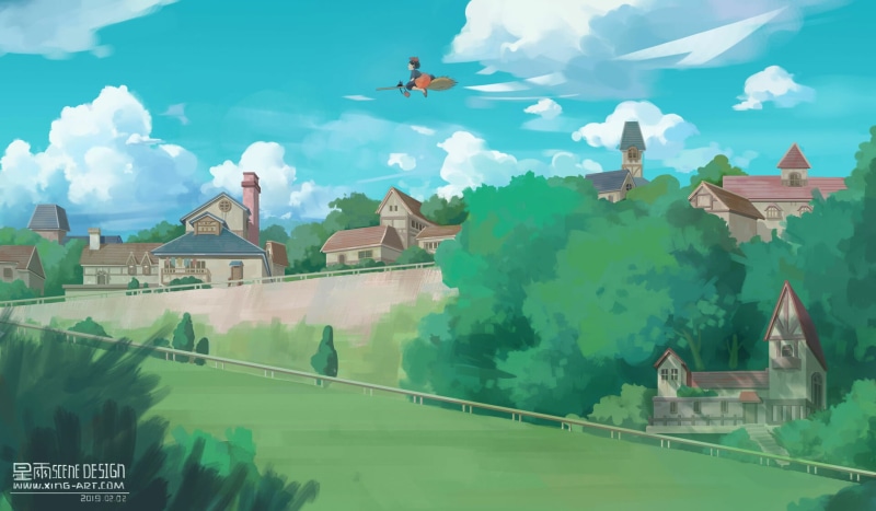 Kikis Delivery Service, 1080P, Kiki (Kikis Delivery Service), Movie