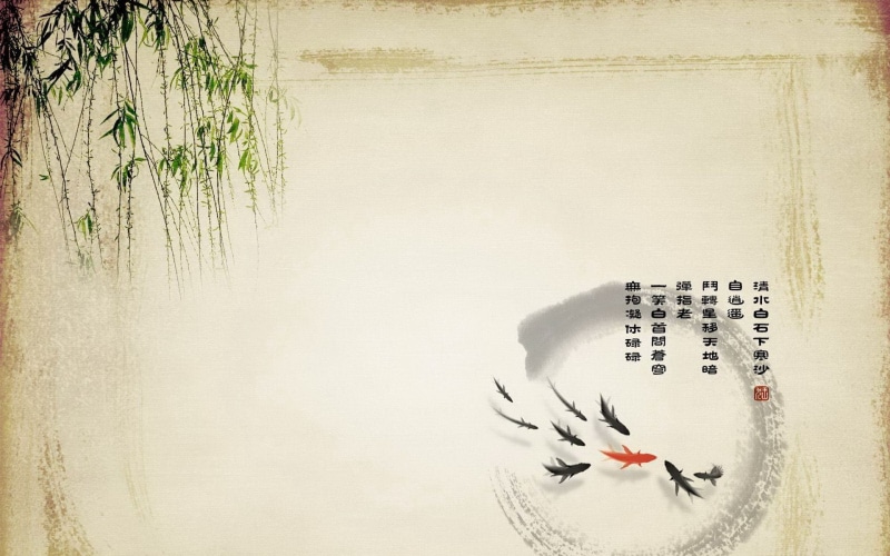 wall, 1080P, indoors, close-up, wall - building feature, no people, art and craft, creativity, koi, representation, animal, animal representation, architecture