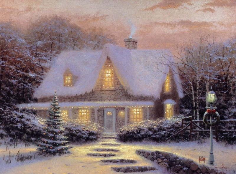 season, europe, illustration, sunset, toys, the evening, illuminated, no people, town, the past, outdoors, house, urban Scene, night, frost, december, old