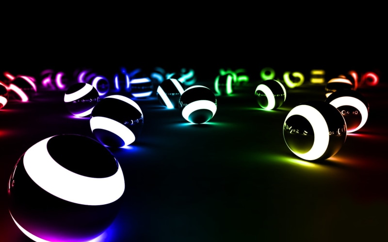 digital art, copy space, technology, glowing, indoors, illuminated, lighting equipment, nightlife, light - natural phenomenon, color, colorful, defocused