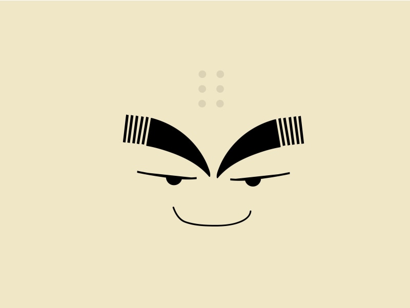 anime, x, minimalistic, art, hd, dragon ball z, z, ball, dragon, dragonball, 2K, krillin