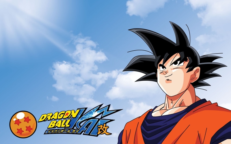 outdoors, anime, dragon, real people, sky, cloud - sky, Dragon Ball Z Kai, human representation, sunny, nature, standing, ball, representation, z, sign