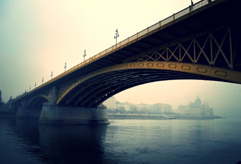 2K, Budapest, Danube, Margaret Bridge, bridge, Hungary, river, Hungarian Parliament Building, Donau