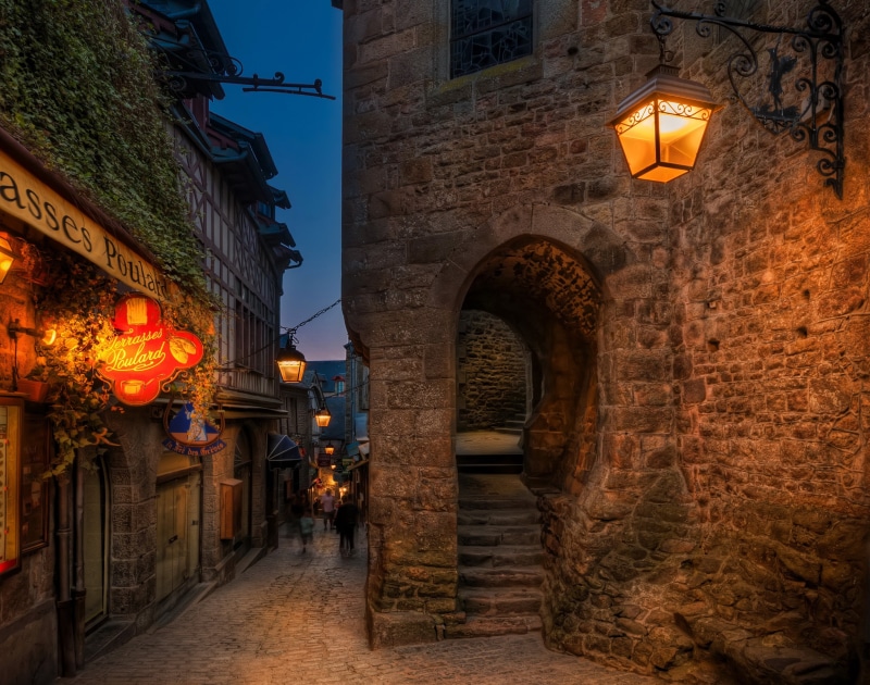 urban, Mont Saint-Michel, 2K, France