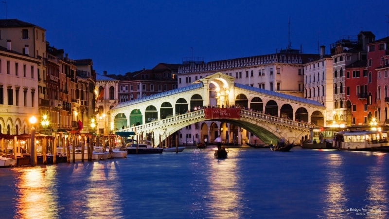 venice, 2K, bridge, Europe, rialto, italy