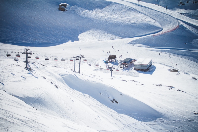 landscape, snowcapped mountain, extreme sports, mountains, mountain, Austria, blue, cold - Temperature, leisure activity, cold temperature, nature, scenics
