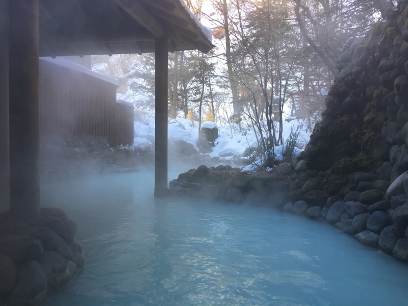 non-urban scene, water, rock, nature, flowing, solid, tranquil scene, spring, Outdoor, hot, 4K, rock - object, plant, day, Japan, cold temperature, flowing water