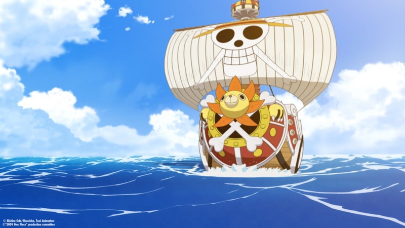 Thousand Sunny, 1080P, Anime, One Piece