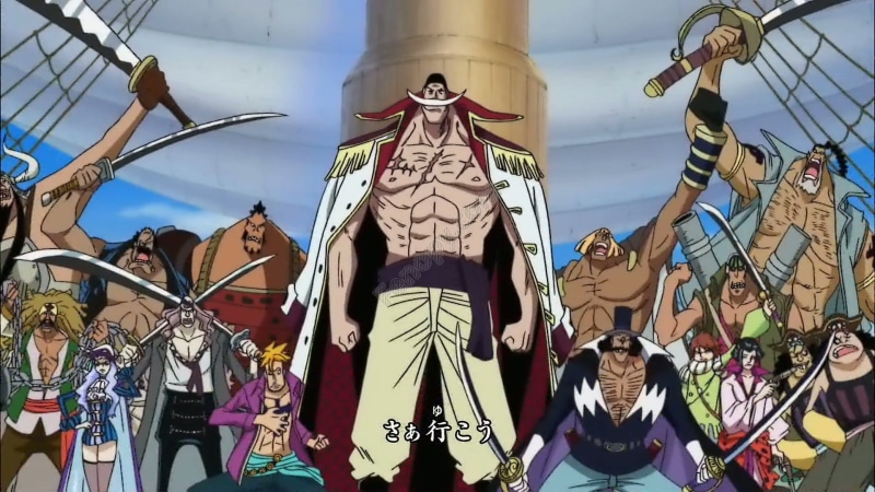 x, art, piece, pirates, hd, 1080P, one piece, whitebeard, one, anime