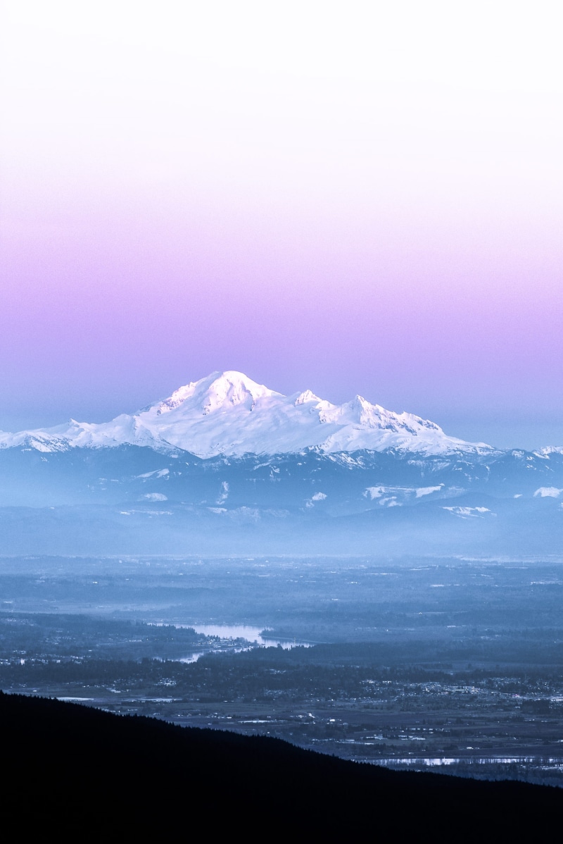 daytime, no people, snowcapped mountain, cold temperature, sunset, idyllic, snowcap, sea, winter, summit, scenics - nature, tranquil scene, pastel, 2K