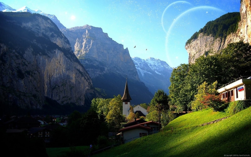 paisajes, naturaleza, verde, 720P