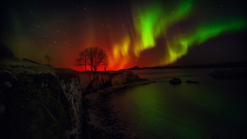 Northern Lights, 5K, Aurora Borealis, 5K