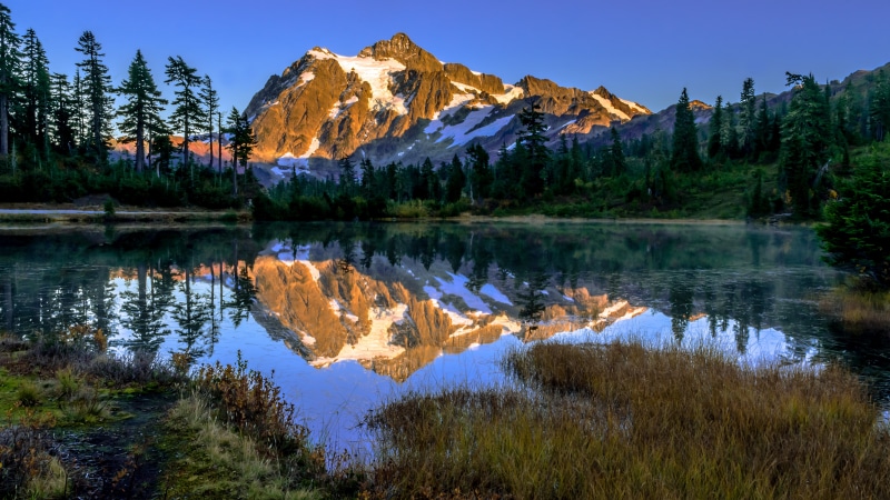 Washington, Water  Tourism, water, Nikon  D7000, Picture, 4K, Pacific Northwest, HDR, Wide Angle, DSLR, body of water, rocky, nature, Fall, outdoors, rocky mountain