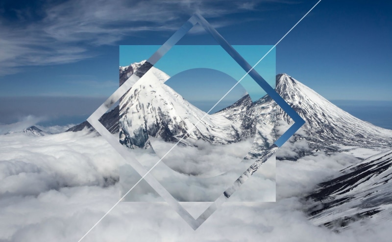 day, snow, tranquility, 1080P, polyscape, sky, mountain range, non-urban scene, environment, beauty in nature, idyllic, tranquil scene, snowcapped mountain