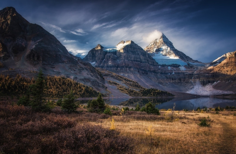 autumn, tourism, mountain Range, scenics, idyllic, near, mountain, winter, extreme Terrain, sky, 1080P, snow, blue, tranquility, snowy peak, rock - Object