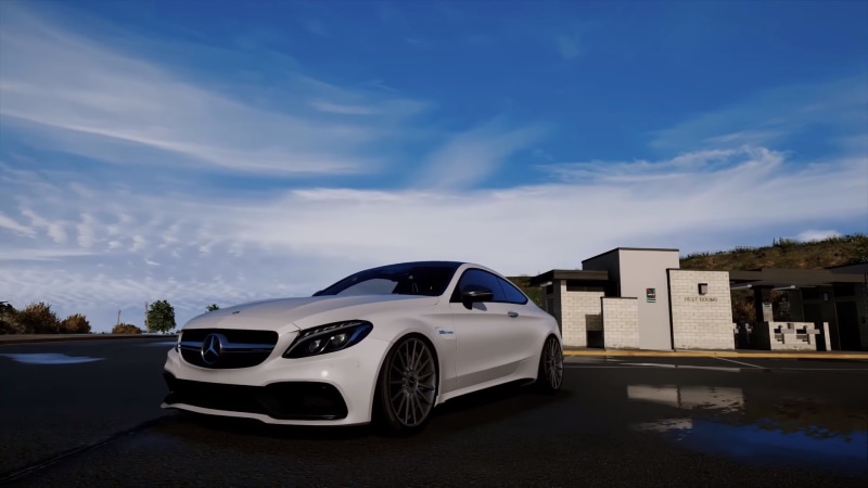1080P, CITY, GTA 5, FULL DH, ULTRA REALISTIC GRAPHICS, GAME, GTA V, MERCEDES-BENZ