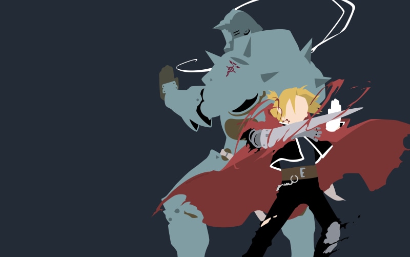 FullMetal Alchemist, Alphonse Elric, 4K, Edward Elric