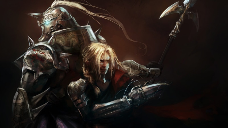  young adult, man, adult, 2K, casual clothing, Elric Alphonse, spear, females, women, young women, mode of transportation, mid adult, weapon