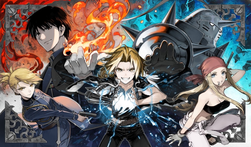 Roy Mustang, FullMetal Alchemist, Winry Rockbell, Edward Elric, 1080P, Riza Hawkeye