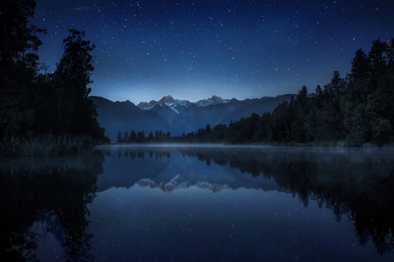 mountain Range, non-Urban Scene, panoramic, wilderness Area, beauty In Nature, star - Space, 1080P, travel, outdoors, european Alps, lake, mountain Peak