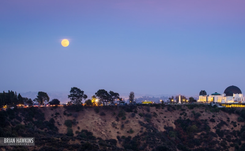 Dusk, dtla, griffithobservatory, Blue, dodgerstadium, Moonrise, losangeles, Moon, frame, Twilight, ascension, California, bluehour, timelapse, Full, number