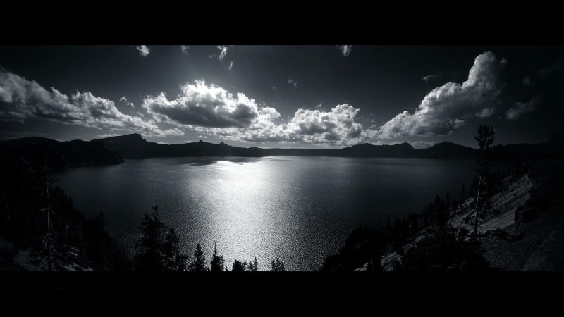 mountain, white, 1920x1080, lake, moon, cloud, clouds, nature, night, 1080P, moonlit