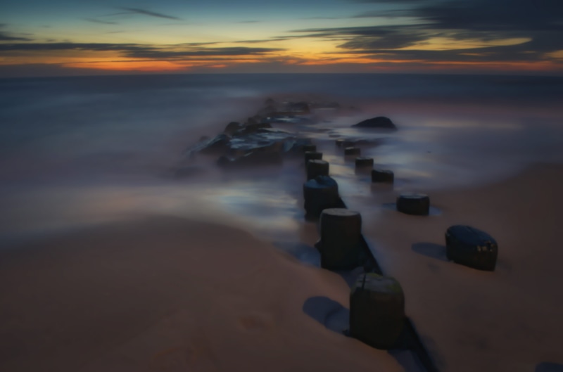 idyllic, cloud - sky, sunset, tranquil scene, moonlit, scenics - nature, nature, dawn, land, longbeachisland, tranquility, sky, long beach, beach, no people