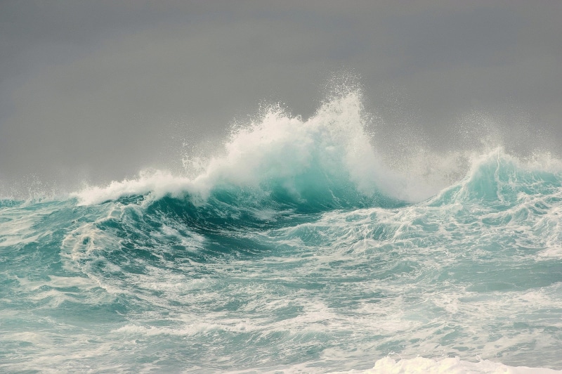 summer, extreme Sports, beach, aquatic sport, outdoors, surf, weather, waving, scenics - nature, wave, spraying, day, large, water, sport, action