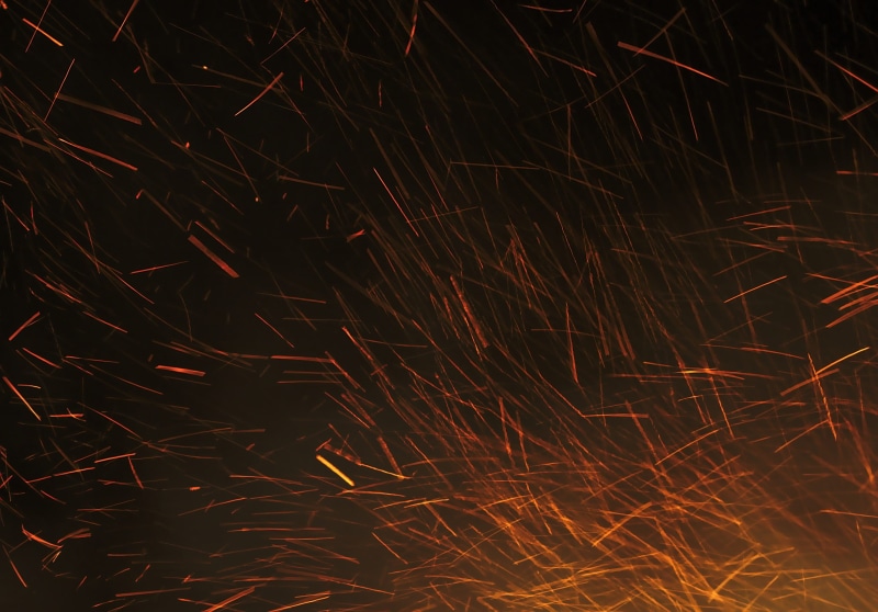 fireworks, light - natural phenomenon, red, firework, bonfire, sparks, long exposure, celebration, fire, motion, black background, glowing, skies, outdoors