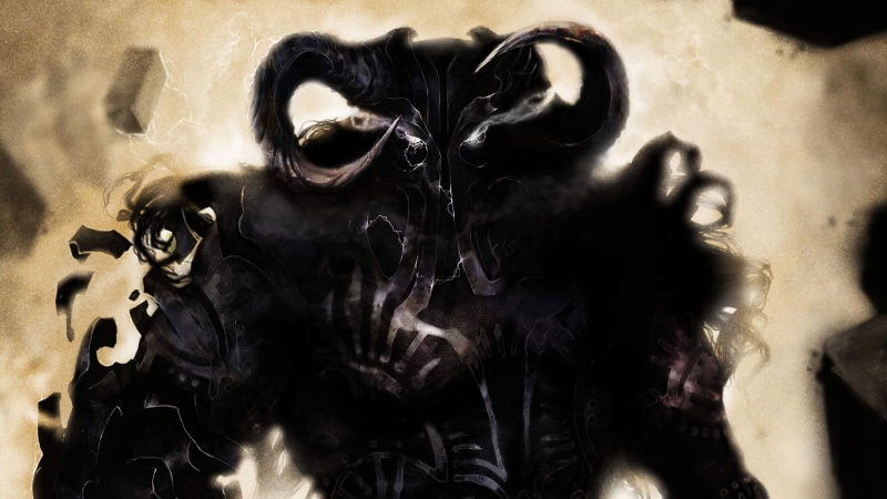 Prince of Persia: Warrior Within, mask, disguise, no people, wall - building feature, animal wildlife, Dahaka, creativity, spooky, indoors, representation