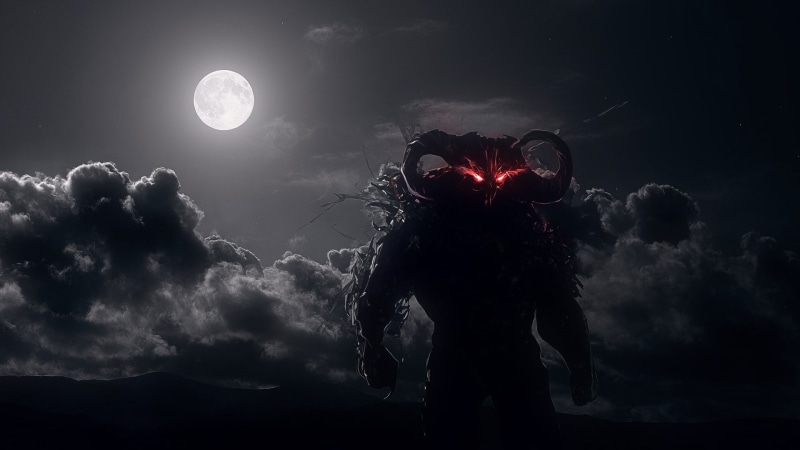 moon, planetary moon, rear view, night, beauty in nature, dark red moon dahaka prince of persia warrior within video games prince of persia, young adult