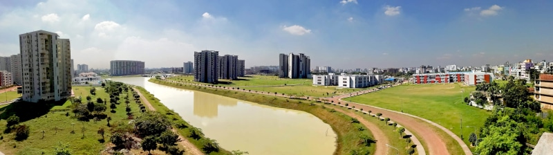 city, office building exterior, outdoors, plant, walkway, water, urban skyline, bridge, bangladesh, beautiful, nature, building, panorama, roads, green