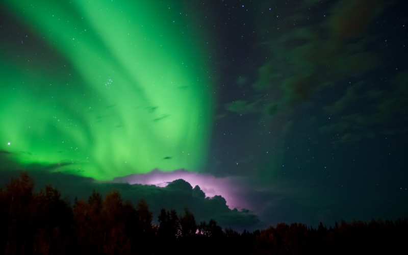 nature, borealis, night, hd, northern, 720P, aurora, stars, lights